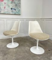 fauteuils tulipe saarinen knoll vintage 5francs 1 172x198 - Chaises Tulipe Eero Saarinen pour Knoll
