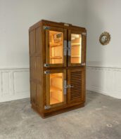 cave vin luxe bois frigidaire 5francs 1 172x198 - Cave à vin en bois réalisée à partir d'un ancien frigidaire