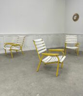 fauteuil relax style fermob vintage 5francs 2 172x198 - Ensemble fauteuils relax esprit Fermob